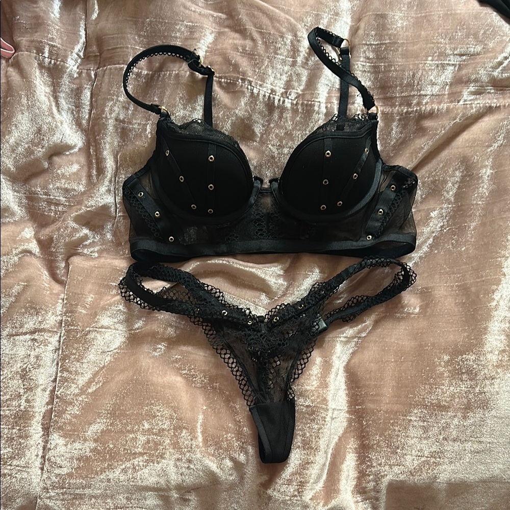 Honey Birdette Janet Bra and Thong 34B, Small